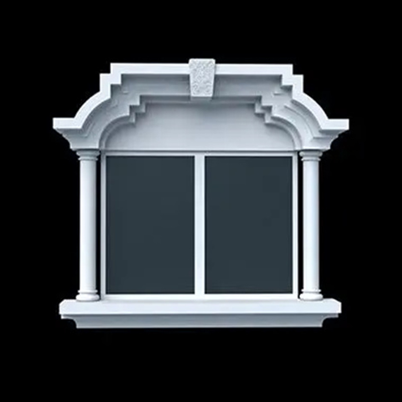 Tocuri de uși și ferestre GRC lineare minimaliste